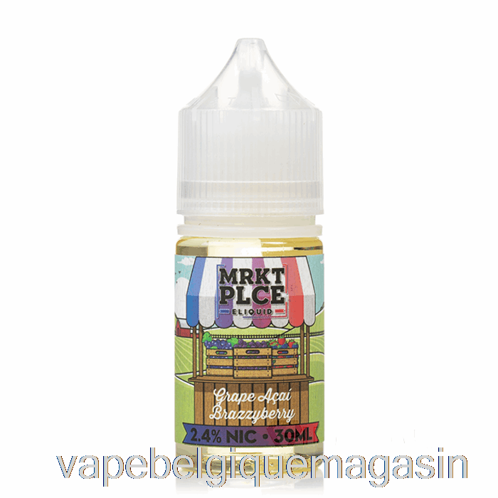 Vape Belgique Brazberry Raisin Acai - Sels Mrkt - 30ml 48mg
